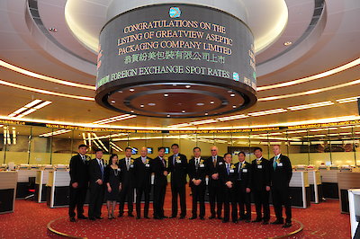 2010年公司在香港联交所主板上市